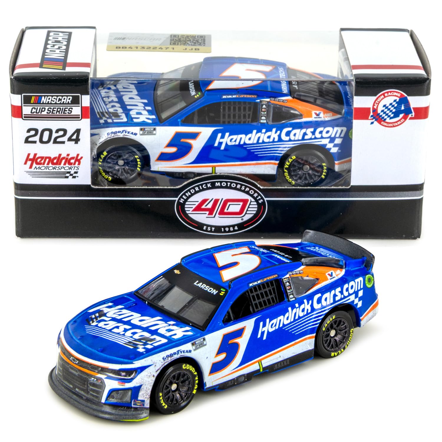 Kyle Larson 2024 Indianapolis Brickyard Race Win ARC Diecast Car 1:64 Scale