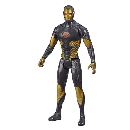 Marvel Avengers Titan Hero Series Blast Gear Iron Man Action Figure, 12-Inch Toy, Inspired by The Marvel Universe, for Kids Ages 4 and Up