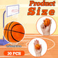 30 Pack 2.5 Inch Basketball Stress Ball,Mini Soft Foam Basketballs,Squeeze Sports Balls for Sport Theme Party Favor Kids Decoration Stress Relief