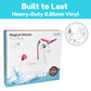 Coconut Outdoor Magical Unicorn Pool Float, Jumbo Inflatable Pool Ring