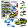 Modarri Delux S2 Muscle Car Build Your Car Kit Toy Set - Ultimate Toy Car: Make Your Own Car Toy - For Thousands of Designs - Real Steering