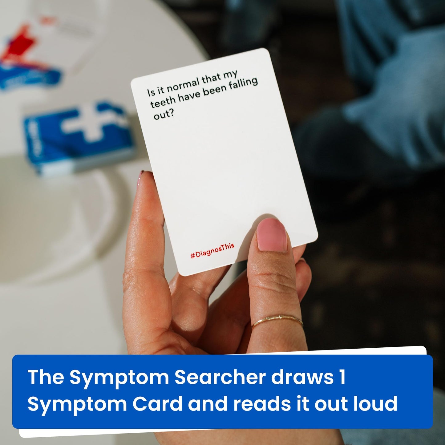 DiagnosThis - Hilarious Hypochondriac Party Game for Adults | 300 Diagnosis & 100 Symptom Cards for Medical Nerds, Hypochondriacs & Game Nights