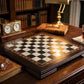 15.15 Inch Flat Wooden Chess Board - Small Size | Code: 2655. BLK
