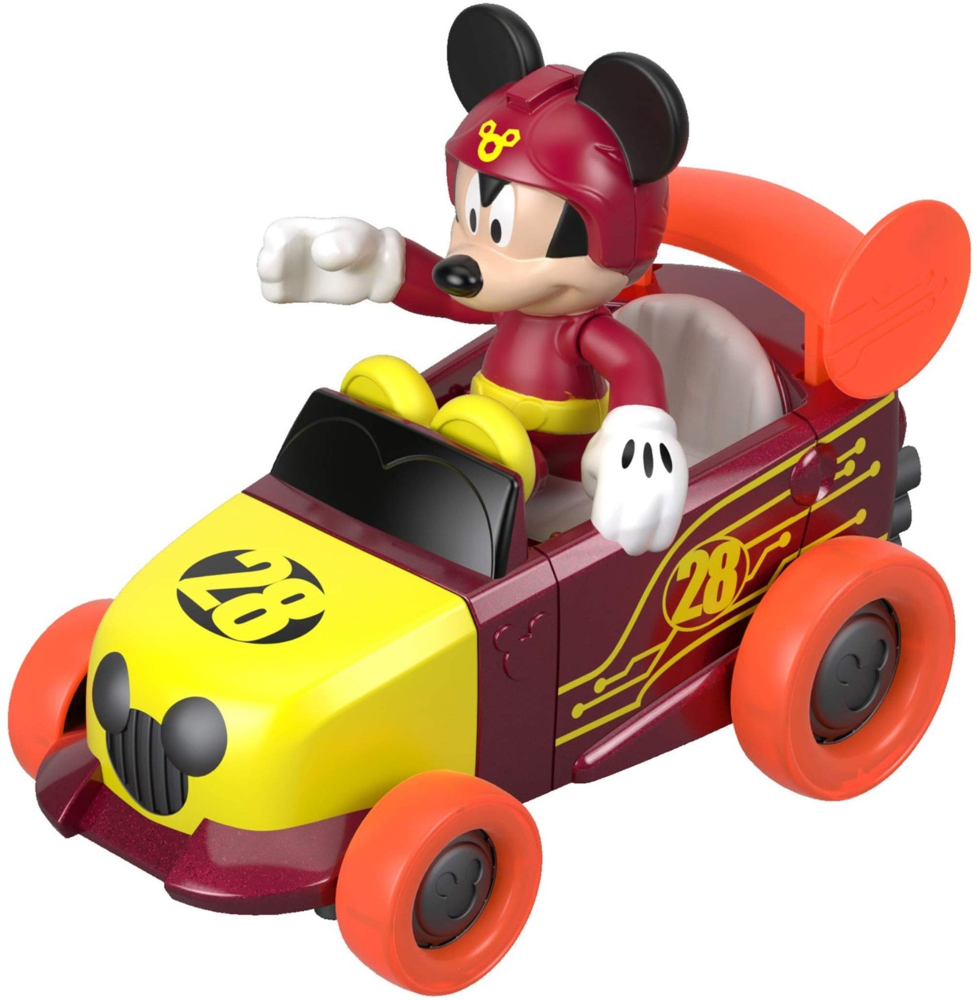 Fisher-Price Disney Mickey & The Roadster Racers, 2-in-1 Supercharged Mickey