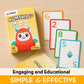 Kakooma Numskill - Math Card Game for Grades K-3 - Build Number Bonds, Color Patterns & Sequences - Fun for Home or Class