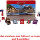 Mattel Disney and Pixar Cars Vehicle Set of 5 Collectible Character Toy Cars & Tool Cart, Inspired by World Grand Prix from Cars 2