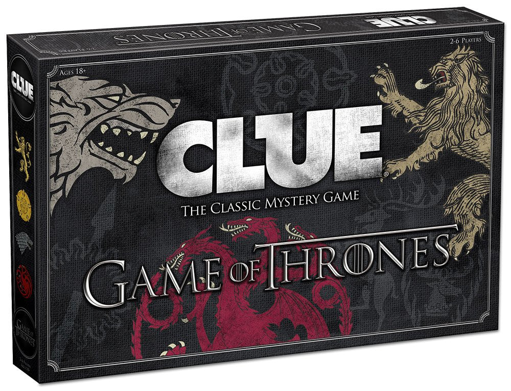 Clue Game of Thrones Board Game | Official Merchandise | Based on The Popular TV Show on HBO Game of Thrones