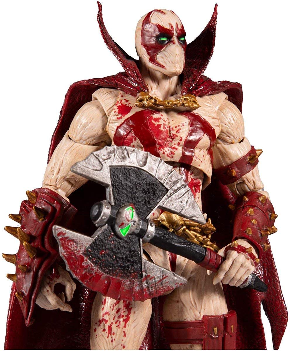 Mortal Kombat McFarlane Toys 7-inch Action Figure Spawn (Bloody Variant) / Mortal Kombat 2020 McFarlane Toys 7-inch Action Figure SPAWN Bloody Variant