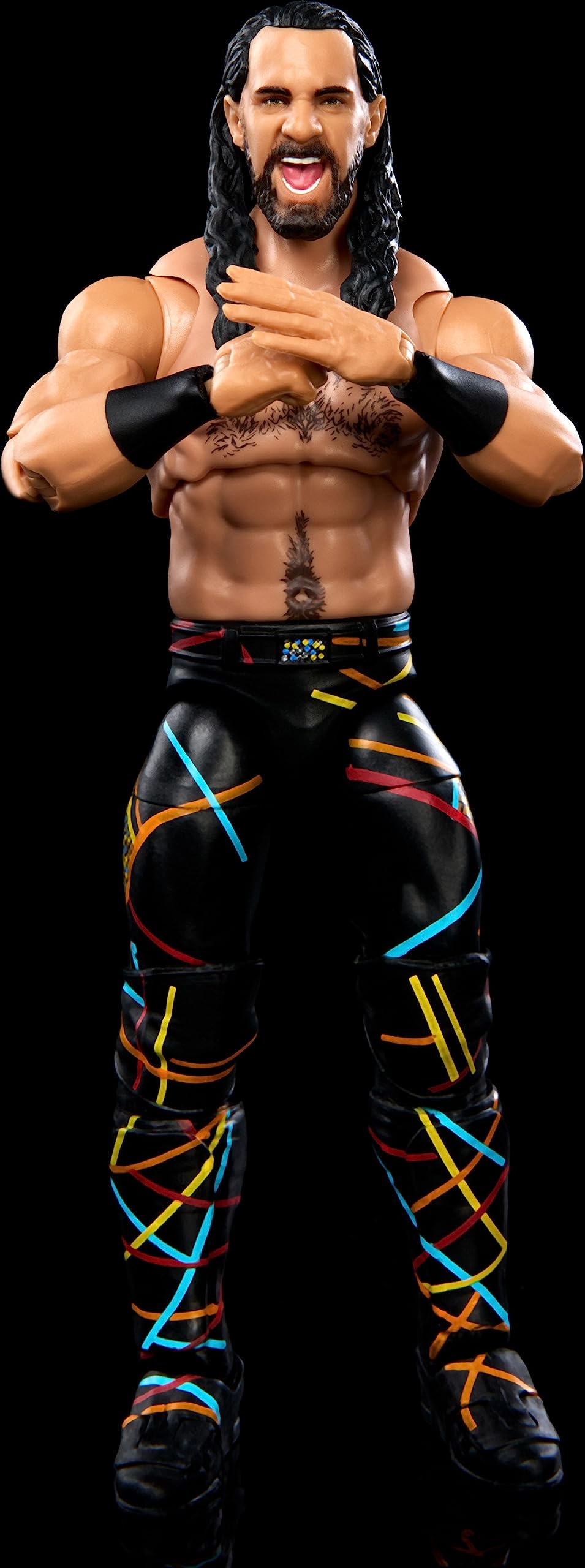 Mattel WWE Seth Rollins Ultimate Edition Action Figure with Interchangeable Accessories, Articulation & Life-Like Detail, 6-inch