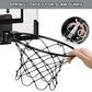 HYES 24" x 16" Large Over The Door Basketball Hoop Indoor with Scoreboard