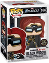 Black Widow Glow in The Dark Chase Edition #630 Pop Games: Avengers Gamerverse Vinyl Figure (Bundled with EcoTEK Plastic Protector to Protect Display