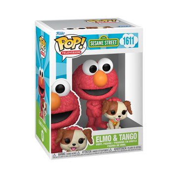 Funko POP TV: Sesame Street - Elmo & Tango - Collectable Vinyl Figure - Gift Idea - Official Merchandise - for Kids & Adults - TV Fans - Model Figure