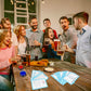 Christian Bible Friendly Feud Game with 2 Answer Buzzers, Family Feud Games Card Game Night Church Group Fun Trivia Quiz for Party Office Class Team