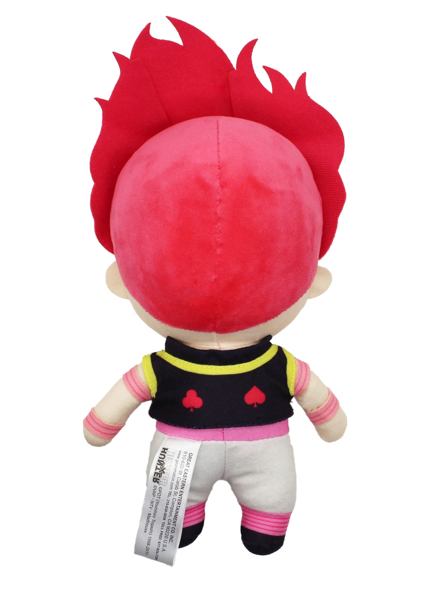 Great Eastern Entertainment Hunter X Hunter- Hisoka Heavens Arena Arc Plush 8" H, Multi-Colored (77423)