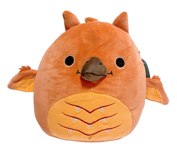 Squishmallows Kellytoy Godzilla Plush Toy (8/'' Rodan), Brown, 8 Inch (SQK2817)