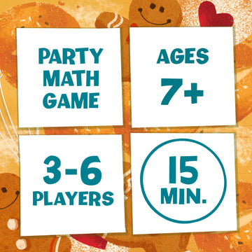 Melon Rind Check The Oven, Math Game for Kids Ages 7+, for Adding to 12 in Various Ways, Educational Fun Card Game to Develop Math Skills