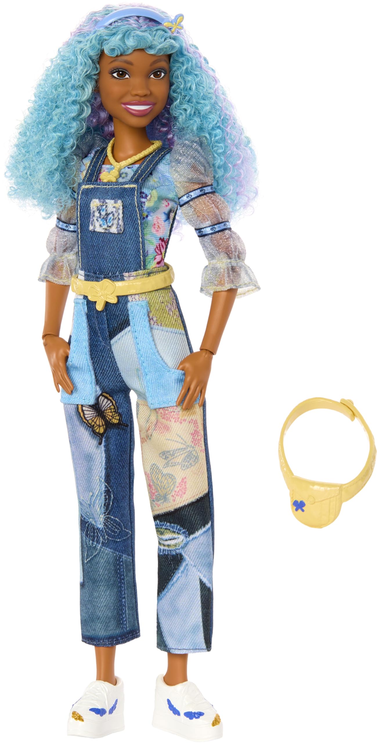 Mattel Disney Descendants 4: The Rise of Red Fashion Doll & Accessory - Ella, Young Cinderella with Movie-Inspired Clothes
