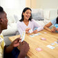 Mattel Games Sarah's Scribbles Game, Future Me Problems Card Game Includes 2 Decks of Cards, for 2-4 Players, Family and Game Nights