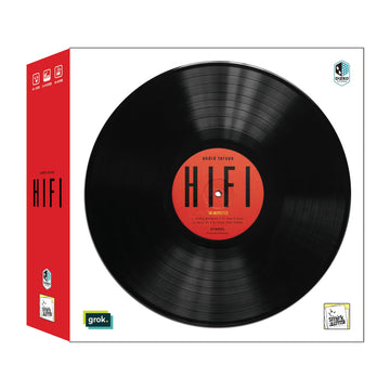 HiFi by Smirk & Dagger - Innovative Board Game with Rotating Action Selector - Mix Tracks and Complete Objectives - Visually Stunning Puzzle Game