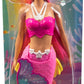 Barbie Dreamtopia Mermaid Doll with Pink Hair, Pink & Yellow Ombre Tail & Headband Accessory