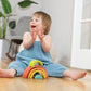 Lovevery, Rainbow Stacker, Montessori Baby, Perfect for Your Baby Starting at 20 Months+