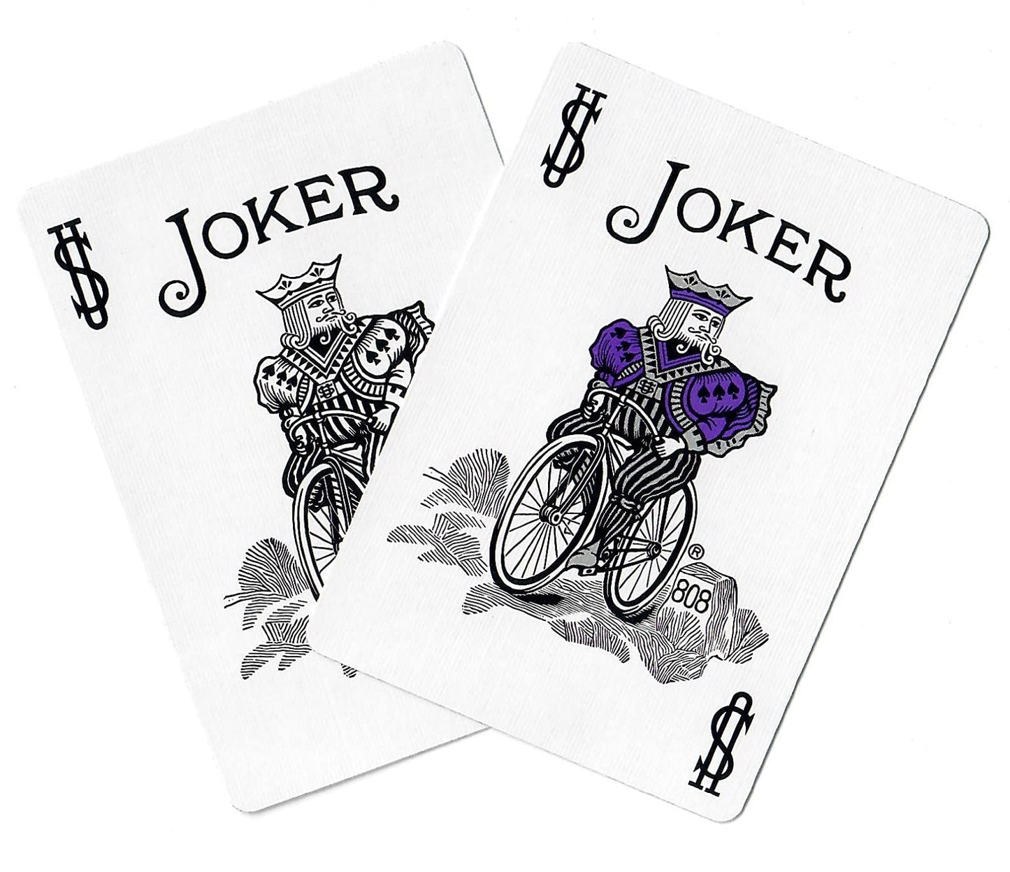 Bicycle Purple Rider Back Playing Card Deck Poker Size
