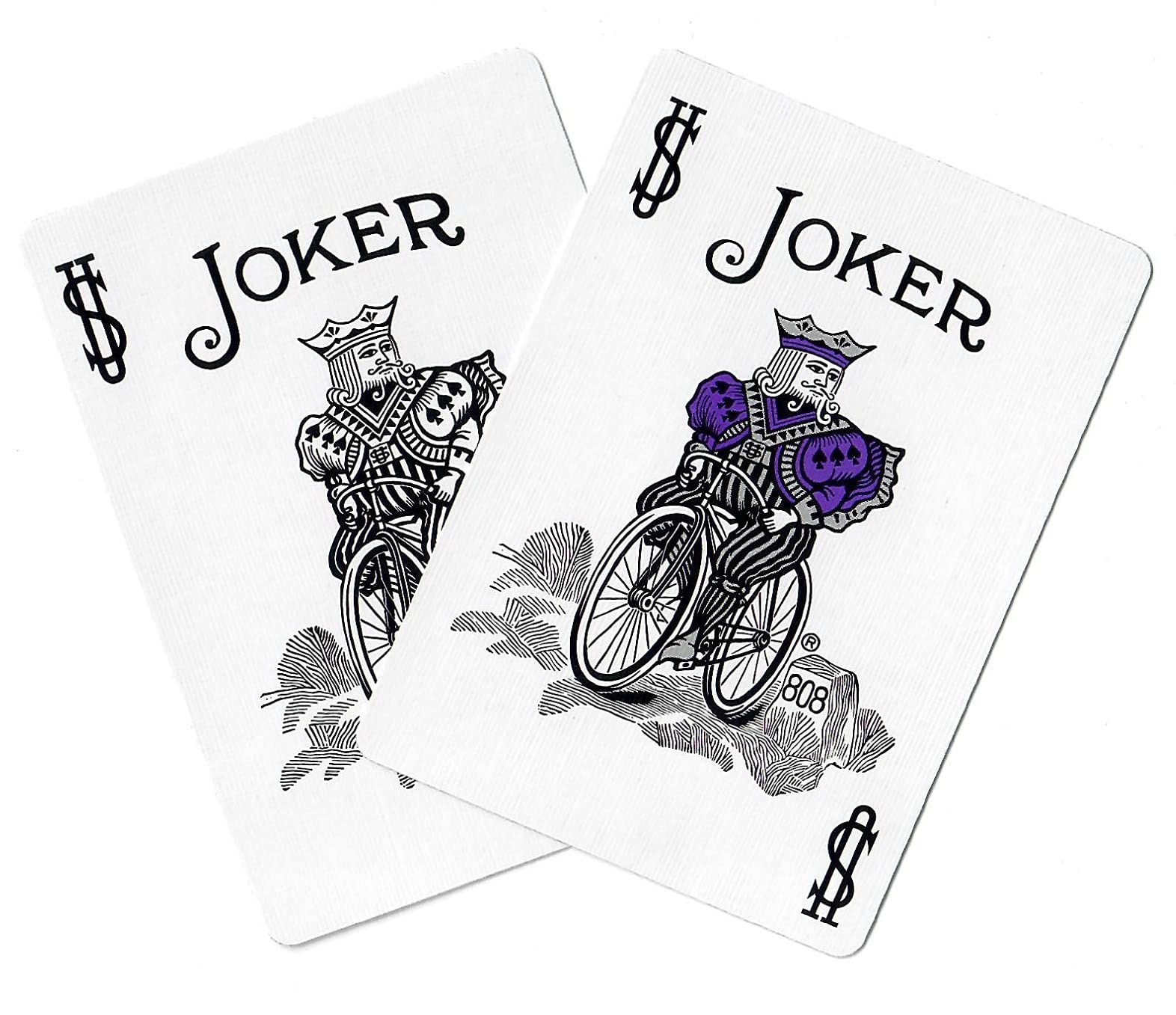 Bicycle Purple Rider Back Playing Card Deck Poker Size