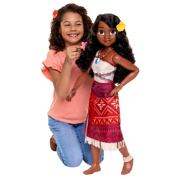 Disney Moana 2 Playdate Moana Doll My Size Fashion Doll