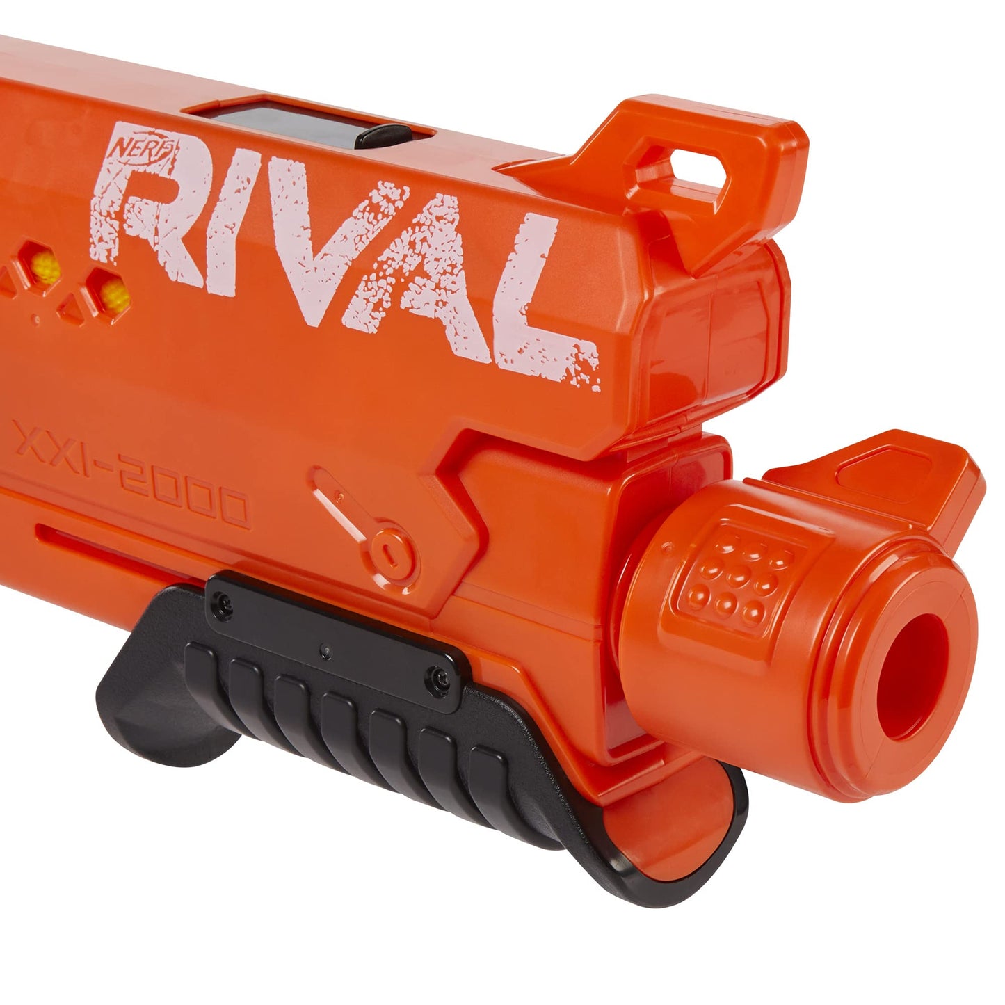 Nerf Rival Curve Shot - Helix XXI-2000 Blaster - Fire Rounds to Curve Left, Right, Downward or Fire Straight - 20 Rival Rounds