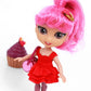 Loyal Subjects - for Keeps - Sophia Girl with Cupcake Keepsake Hot Pink 5" Action Figure (Net)