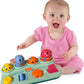 Fisher-Price Brilliant Basics Boppin' Activity Bugs, Pop-Up Infant Toy Development Academic New Version