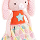 B. toys Plush Bunny, Tippy Toes Becky Bunny, 15-Inch Washable Plush