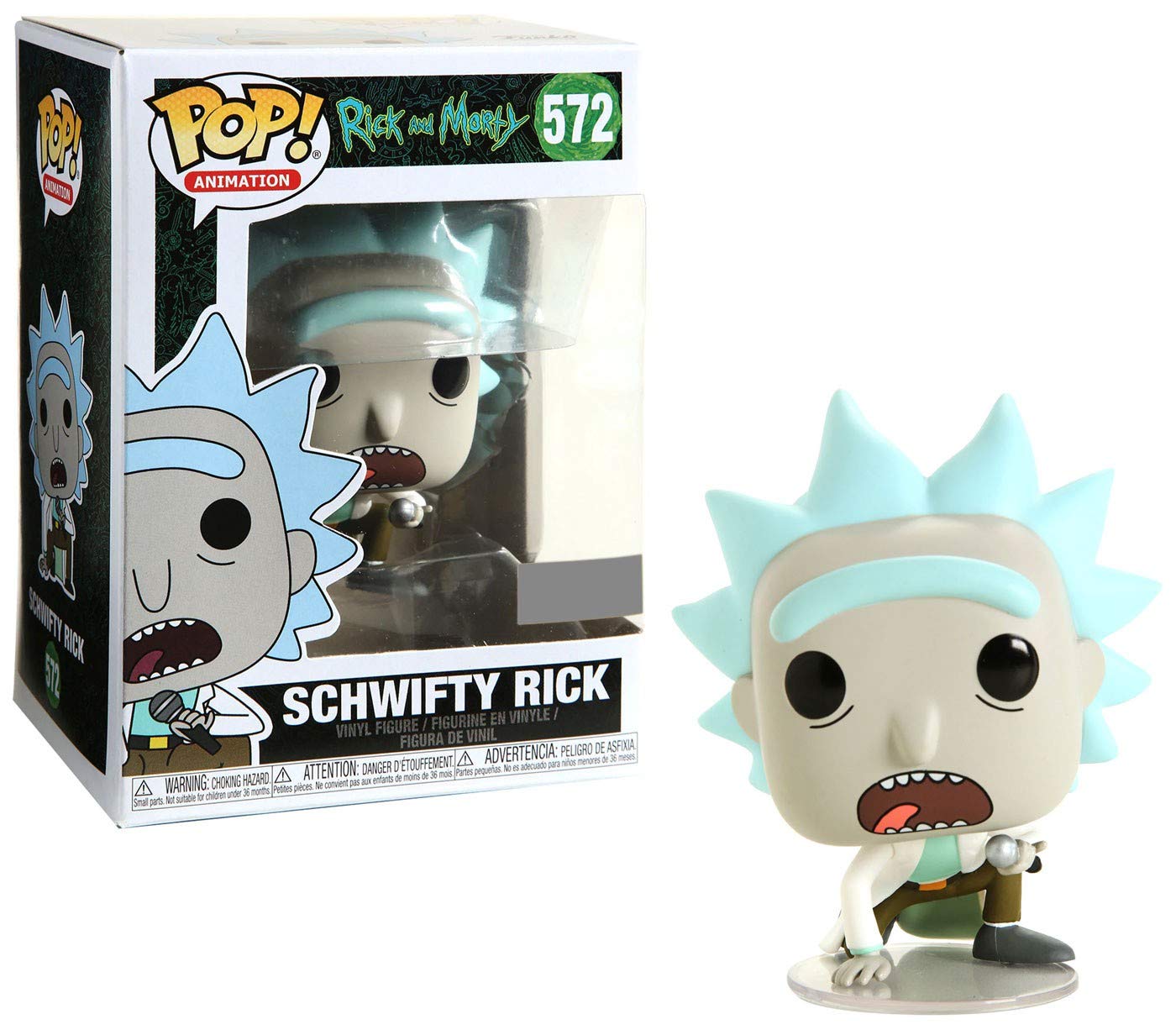 Funko Pop! Animation Rick and Morty Schwifty Rick #572 Exclusive