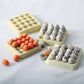 16pcs Miniature Eggs, Cute Mini Quail Eggs, Fake Food, Realistic Dollhouse Miniatures, Mini Kitchen Décor (Eggs)