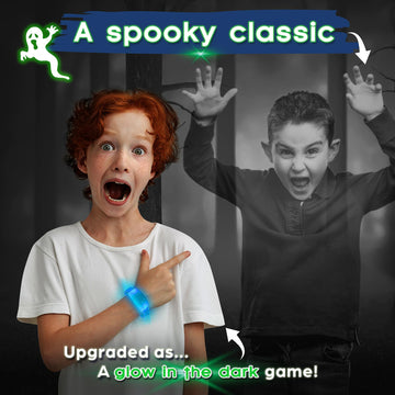 Ghosts in the Graveyard Redux: One of The Best Spooky Outdoor Games for Kids | Ages 5+, 4-8 Players | for Outdoor Parties & Camping | Glow in the Dark