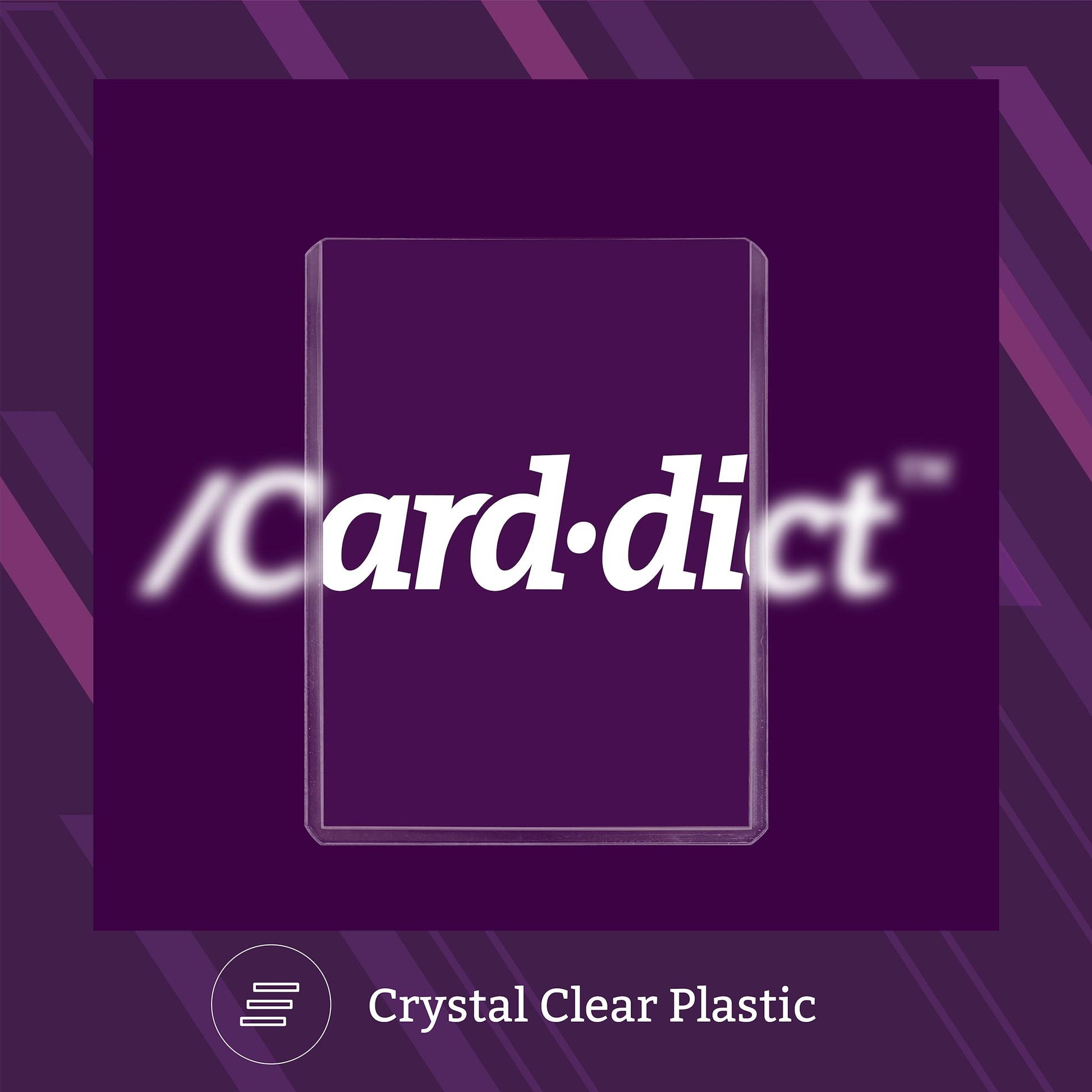 /CARD·DICT 200ct Top Loaders Compatible with Trading Card 35pt 3” x 4“ Rigid Sports Cards Protectors, Hard Plastic Sleeves Toploader for MTG, Yugioh