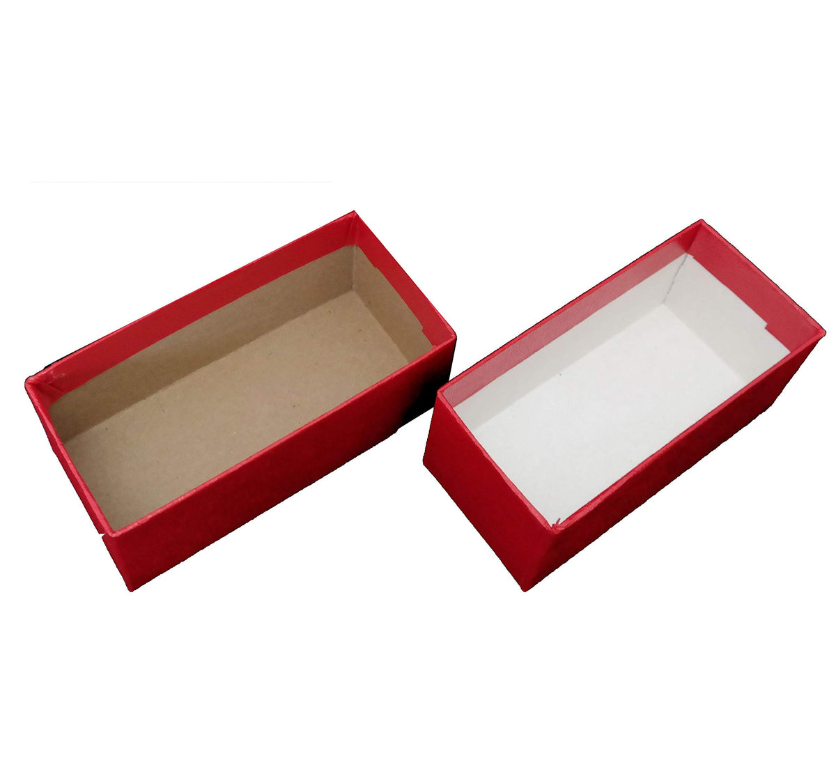Guardhouse 4 ½" Single Row Storage Box for 2" Paper and Plastic Coin Holders 6 Pack Red