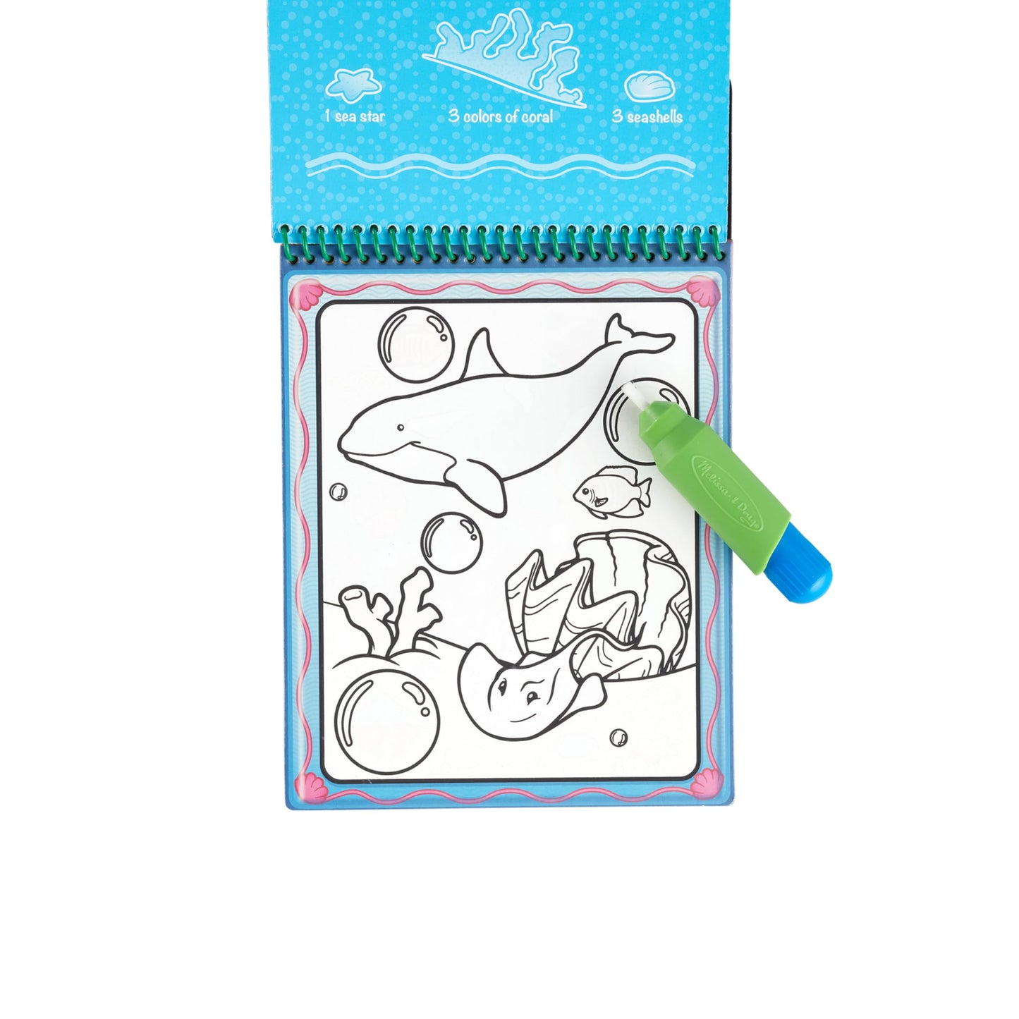Melissa & Doug Water Wow! - Water Reveal Pad Bundle - Farm, Safari & Under The Sea