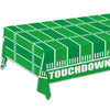 Gatherfun Football Theme Party Disposable Tablecloth Plastic Touchdown Table Cover for Birthday Football Party Games Decoration 54 X 108Inch 3 Pack