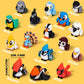 16pcs 3D Printed Animals Set Articulated Bird Toys Pinata Stuffers Goodie Bag Fillers Spring Bird Toys Pocket Pets Desk Pets Sensory Fidget Toys Gifts