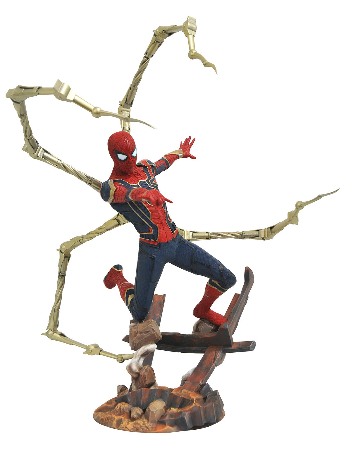 Diamond Select Toys Marvel Premier Collection: Avengers Infinity War Spider-Man Resin Statue