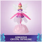 Hatchimals Pixies, Crystal Flyers Rainbow Glitter Idol Magical Flying Toy Doll with Lights, Girls Gifts, Kids Toys for Girls Ages 6 and up