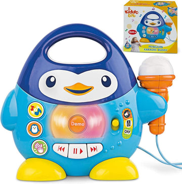 Toddler Karaoke Machine: Fun Musical Toys for Toddlers 1-3 & 3-5 | Ideal Kids Karaoke Machine for Boys | Engaging Toddler Toys 2-3 for Aspiring Little