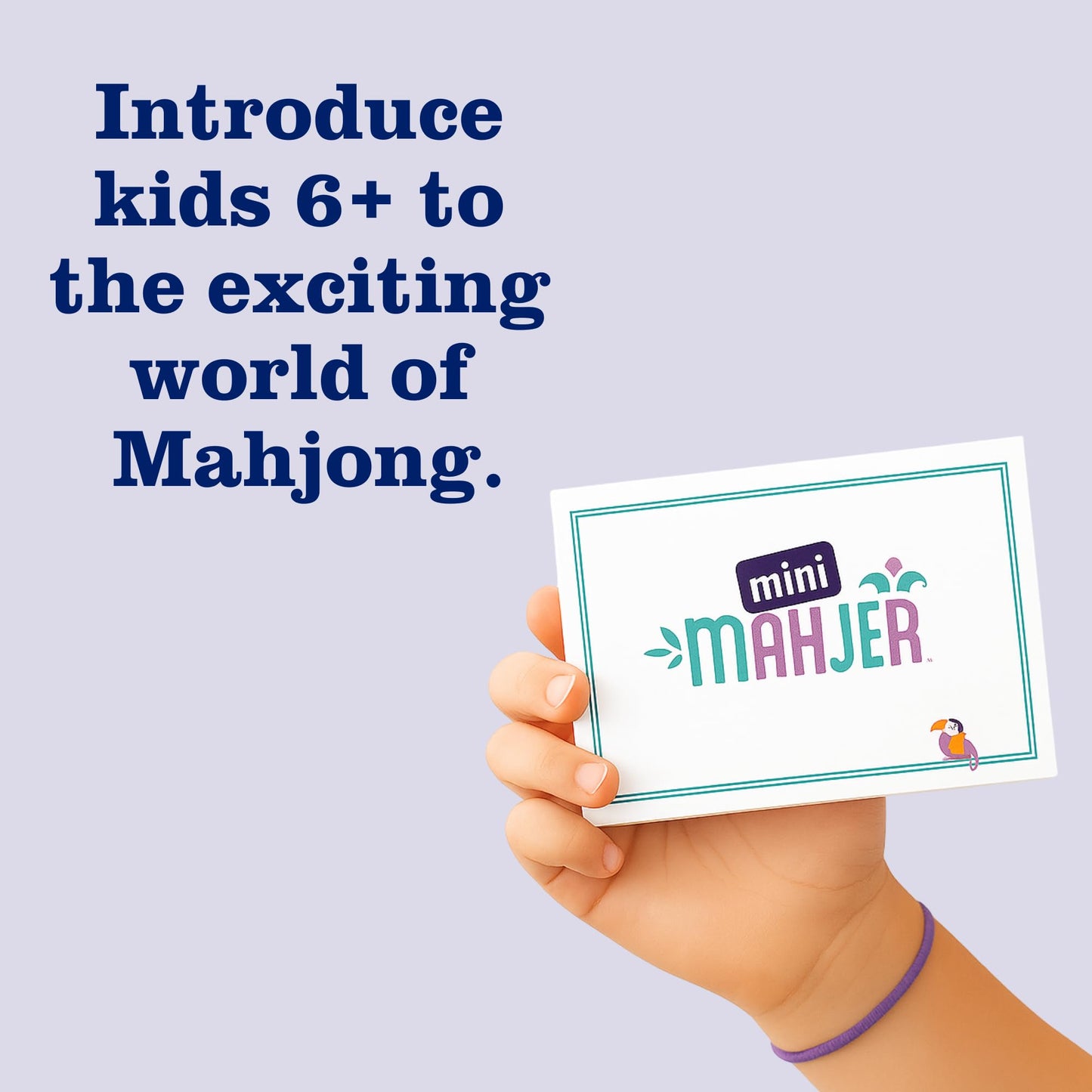 Mini Mahjer Card - Beginners Mahjong Tool with 3 Levels of Play | Beginner to Advanced Mahjong Hands | Fun Family Game Night Companion, Pairs
