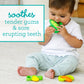 Infantino Lil' Nibbles Textured Silicone Teether Carrot, Corn, Pea Pod