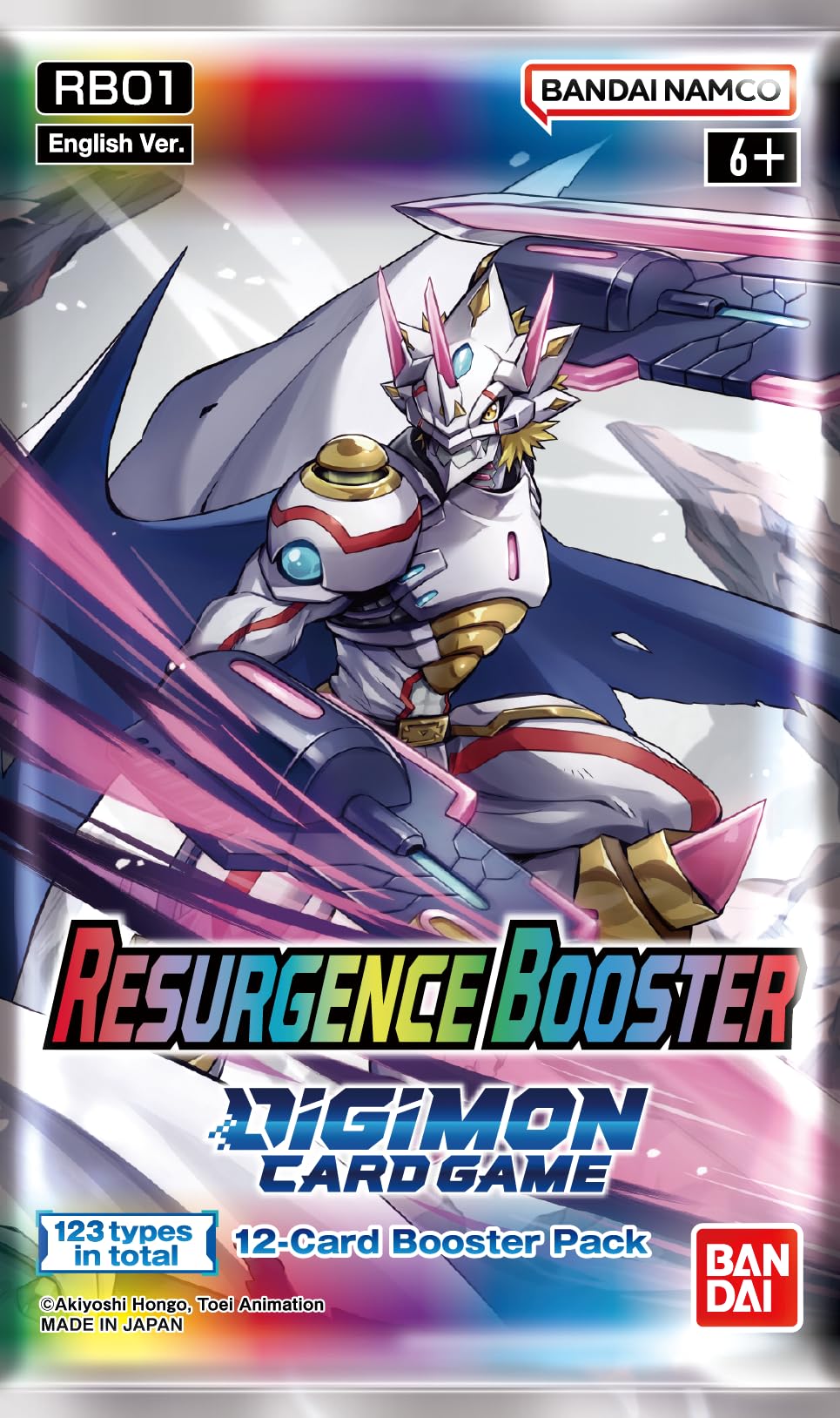 BANDAI NAMCO Entertainment Digimon Card Game: Resurgence Booster Box, Blue