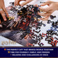 Harry Potter Wooden Maze Puzzle for Adults - Officially Licensed Difficult Jigsaw Puzzle - Unique Shaped Pieces, Brain Challenge, Premium Wall Art
