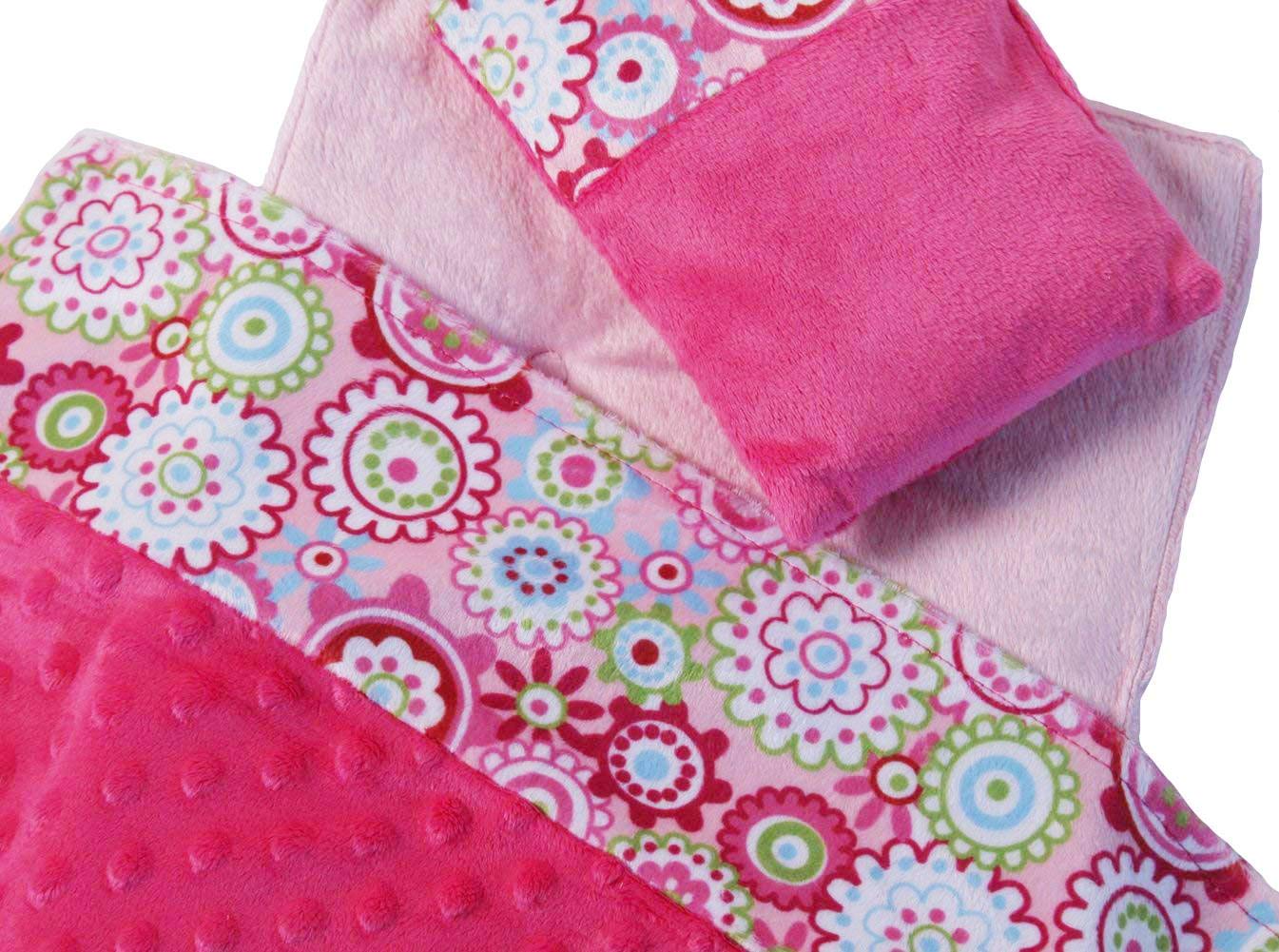 18" Doll Mattress & Bedding Set, Pink Floral