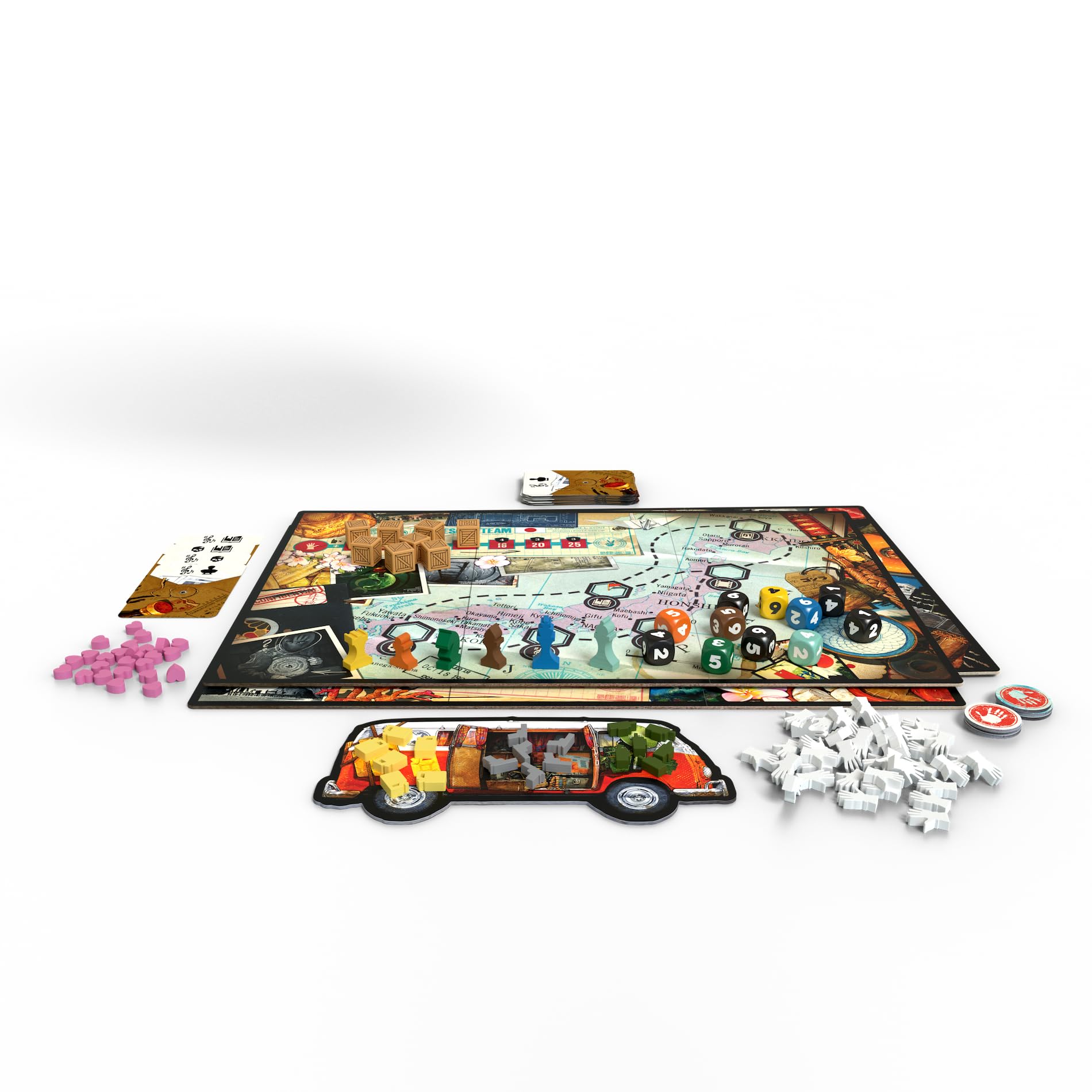 The A.R.T. Project | Cooperative Strategy Board Game | Card Drafting, Zone of Control Game | Coop and Solo Play for Adults and Teens | Ages 12+ | 1-6