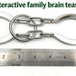 MAGIKON Traditional Brain Teaser, Classical Metal Horseshoe Puzzle Silver